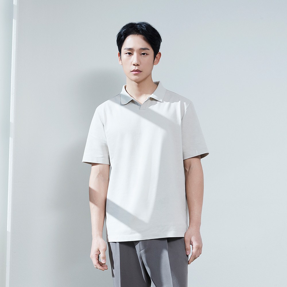 마인드브릿지 피케 카라 티셔츠 MXTS3150_이미지