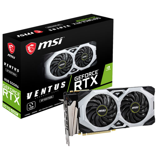 MSI ������ RTX 2070 SUPER ������ GP D6 8GB