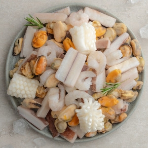 비비수산 깔끔손질 해물모듬 600g (2팩)