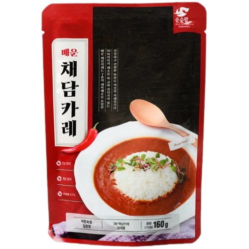 애농 순수람 매운 채담카레 160g (10개)