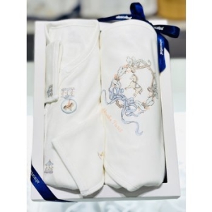 임신출산선물 델루카 텐셀 배냇슈트+텐셀 속싸개 2종세트 1A2C10117/A2C10906