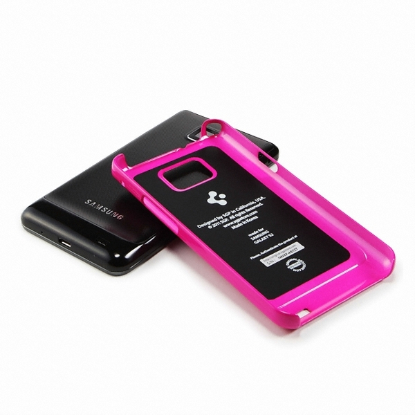 슈피겐 갤럭시S2 울트라씬 에어 판타지아핫핑크 (SHW-M250S/K)_이미지