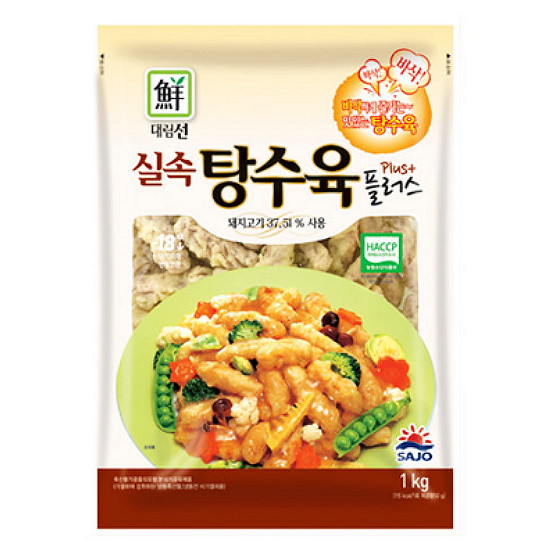 사조대림 대림선 애니쿡 실속 탕수육 플러스 1kg (2개)_이미지