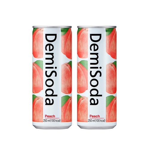 데미소다 피치 250ml 60캔