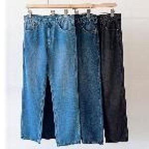 에이치플러스몰 남자 베이직 레귤러핏 기본 일자 데님 팬츠 WD9ED55