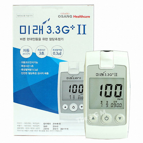 오상헬스케어 미래3.3G 플러스2 (본품+시험지100매)_이미지