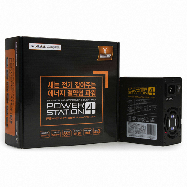 스카이디지탈 파워스테이션4 PS4-350M 86P ActivePFC V2.31_이미지