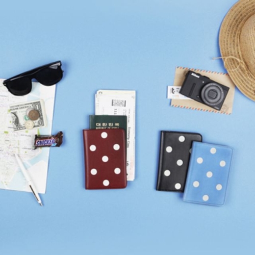 안테나샵 weekad e passport shield dot 여권케이스 여권커버 E42126_이미지