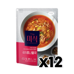 하림 더미식 김치콩나물국 350g (12개)_이미지