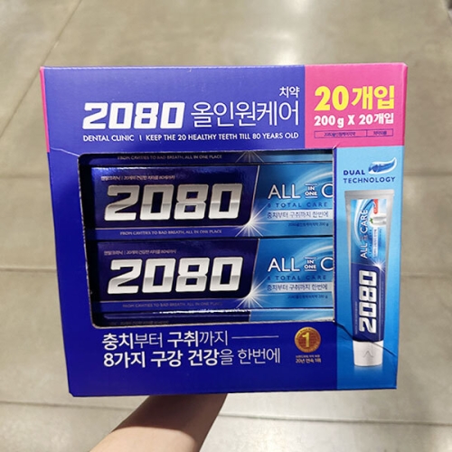 2080 올인원 케어 치약 200g (20개)_이미지