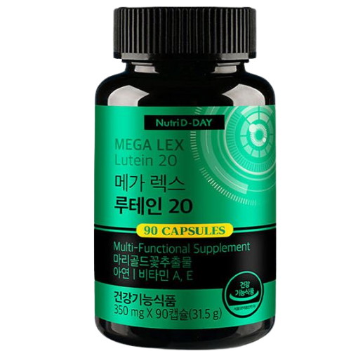 뉴트리디데이 메가렉스 루테인 20 90캡슐