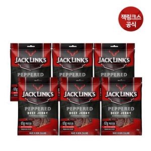 잭링크스 페퍼드 육포 100g (6개)_이미지