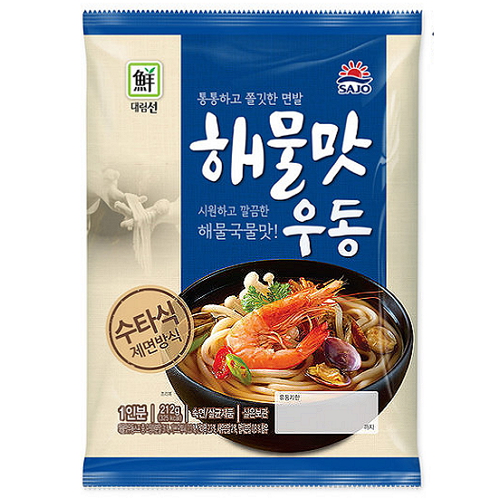 사조대림 대림선 해물맛우동 212g (10개)_이미지