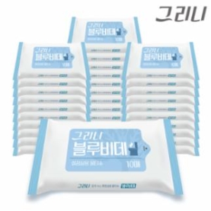 지엘 그리니 블루비데 물티슈 리필형 10매