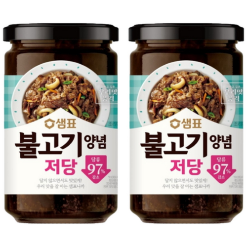 샘표 저당 불고기양념 430g (2개)_이미지