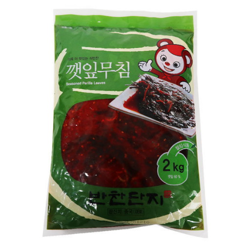 반찬단지 깻잎무침 2kg