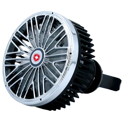 몽크로스 차량용 송풍구 서큘레이터 LED 선풍기 MSF-S130 (1개)