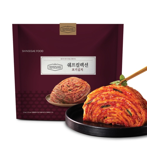 쉐프컬렉션 포기김치 3.3kg + 석박지 1kg