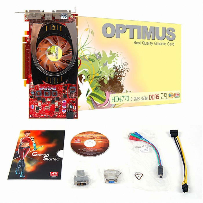 ���������� �󵥿� HD 4770 OPTIMUS ���� D5 512MB