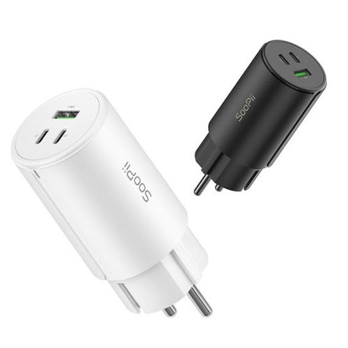 SooPii PD PPS 65W 3��Ʈ ������ GaN ������ 3U15T