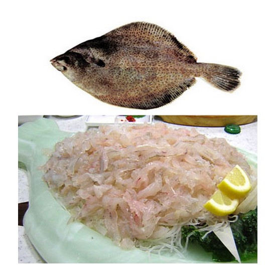 해풍수산 자연산 도다리회 1kg (1개)