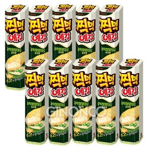 오리온 찍먹 예감 갈릭청양마요 소스맛 76g (10개)