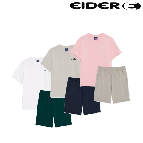 아이더 POP ON 키즈 UNI 티 바지 SET JUM25M92_이미지