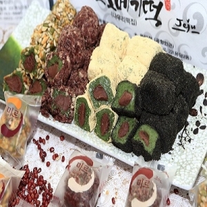 제주미르오메기떡 4종혼합 50개