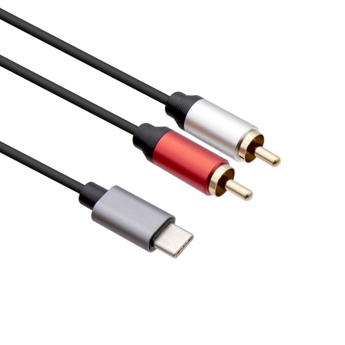 라이트컴 COMS Type C to 2RCA 변환 케이블 (TB036) (1.8m)_이미지