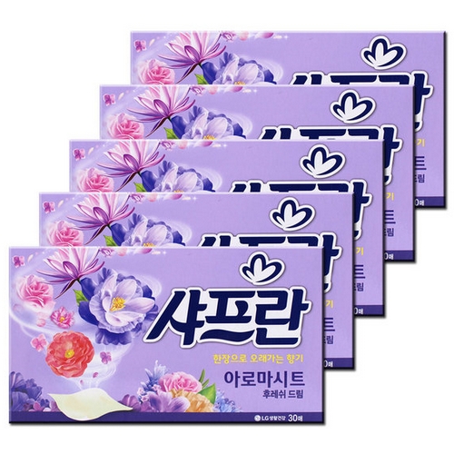 샤프란 아로마시트 핑크 센세이션 30매 (5개)_이미지