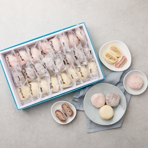 진기식품 시루아네 삼색두텁떡개별포장 60g 24개입