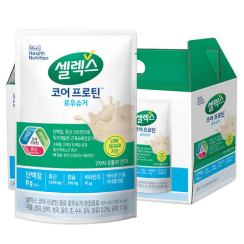 매일헬스뉴트리션 셀렉스 코어 프로틴 로우슈거 125ml (28개)_이미지