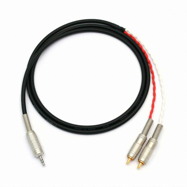 카나레 FLEX 3.5mm스테레오 to RCA 2분기 케이블 (2m)