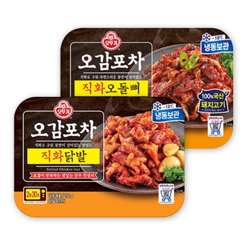 오뚜기 오감포차 직화오돌뼈 150g (2개)_이미지