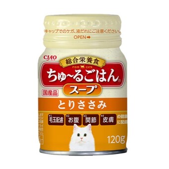 이나바 캣 챠오 츄르고향 <b>캔</b>스프 닭가슴살 CS-146 120g