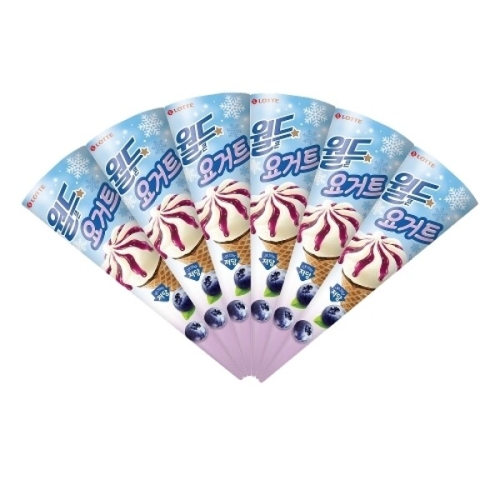 롯데제과 월드콘 요거트 저당 160ml (6개)_이미지