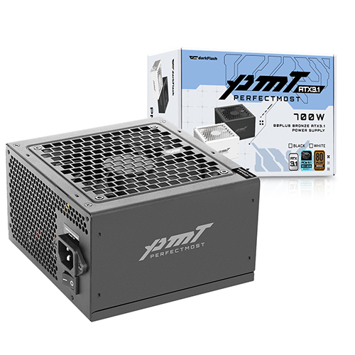 darkFlash 퍼펙트모스트 <b>700W</b> 80PLUS브론즈 ATX3.1 블랙