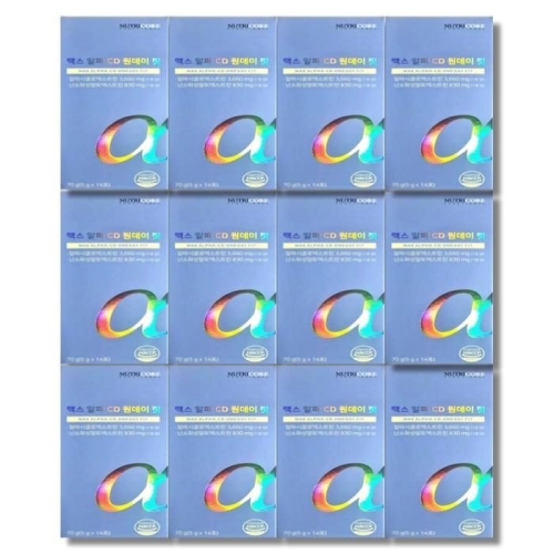 뉴트리코어 맥스 알파 CD 원데이 핏 5g 14포 (12개)