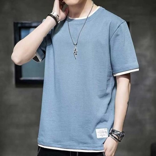 남자 페이크이너 라운드넥 셔츠 RNR-0062