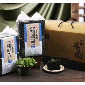 바다명가 완도명가 고급 곱창 재래김 선물세트 1호 [1개]