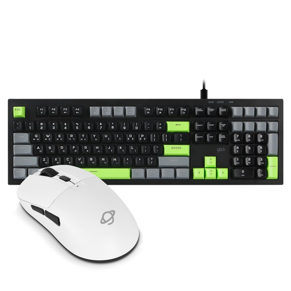 ��Ŭ��Ŀ OPK50 ���Ϸ��� M RGB + OP100 ȭ��Ʈ Ű���� ������ ���콺 ��Ʈ