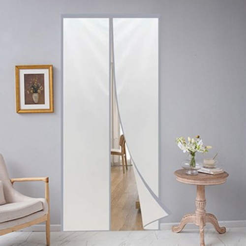 폴라도레 자석 보온 방풍 커튼 반투명 (90x210cm)_이미지