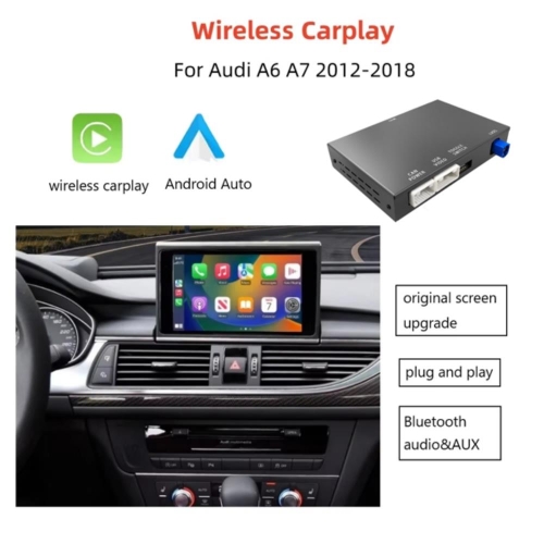 A6 C7 A7 RS6 RS7 2012-2018용 신형 MMI 노브 로터리 메뉴 네비게이션