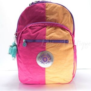 Seoul XL 백팩 노트북 랩탑 여행 백 KI9084 ChromaPop Azalea 핑크 오렌지