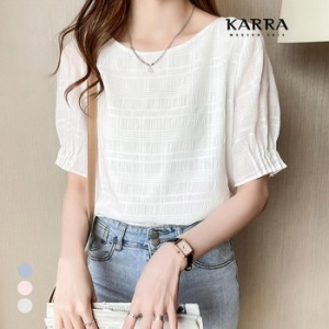  KARRA 위드로망스블라우스_A4M0834