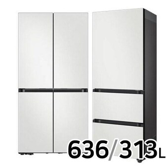 삼성전자 비스포크 키친핏 Max 코타 <b>RM70F63M2A</b> + RQ33DB74D2AP (화이트)
