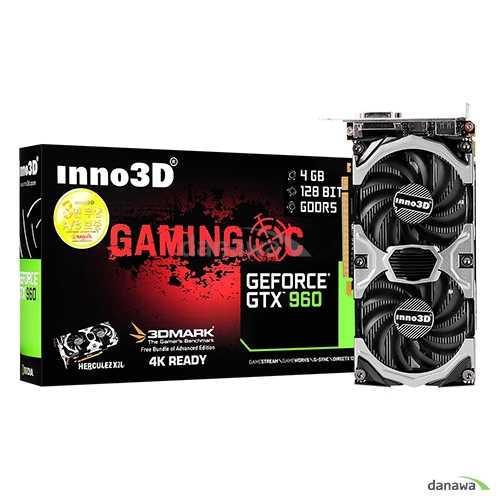 INNO3D 지포스 GTX960 OC D5 4GB 트윈쿨러_이미지
