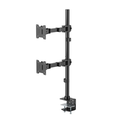 엔산마운트 N-SAN LDT-C12V 고중량 세로 2단 모니터암_이미지