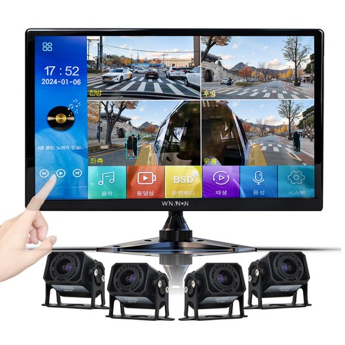 WINANON 10.1인치 4채널 블랙박스 (128GB)_이미지