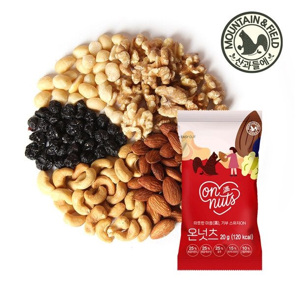 산과들에 하루견과 온넛츠 20g (30개)_이미지